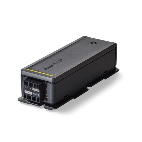 Adattatore interfaccia Dante AVIO - 2 ingressi e 2 uscite audio analogiche, versione Install