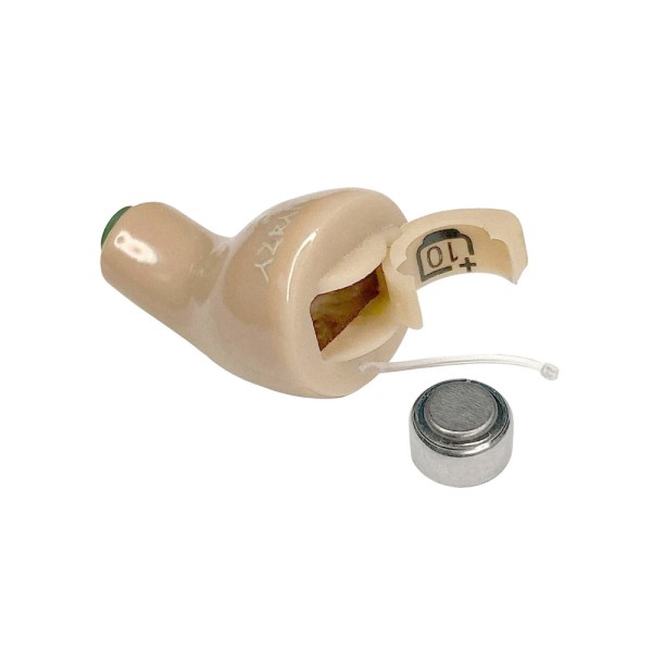 Battery door Roger Earpiece exchange set - Kit di sostituzione sportello batteria, colore Beige
