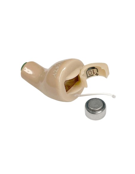 Battery door Roger Earpiece exchange set - Kit di sostituzione sportello batteria, colore Beige