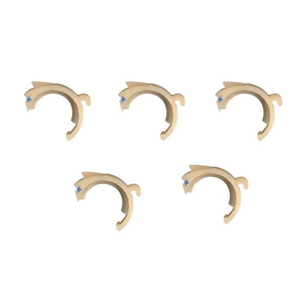 Battery door Roger Earpiece exchange set - Kit di sostituzione sportello batteria, colore Beige