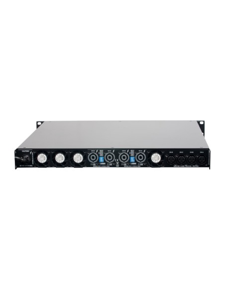 Amplificatore 4 canali classe D - 4x2000 watt su 8 ohm, 4x3400 watt su 4 ohm