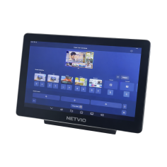 Touch Panel a colori da 10" PoE+ per il controllo dell'app NETVIOGO e altri applicativi