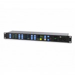 Stazione intercom fissa 19" per rack, 1 unità, pannello 32 canali, alimentazione PoE