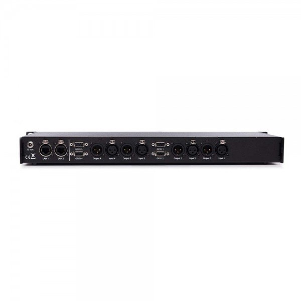 Interfaccia audio 4 porte (4 fwire), 1 unità rack 19" standard, 4 ingressi e 4 uscite audio