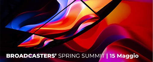 BROADCASTERS' SPRING SUMMIT | 15 MAGGIO | STUDIO CR49