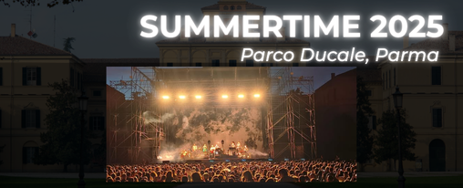 CRIME E MUSICA AL PARCO DUCALE DI PARMA: L'ESTATE 2025 SUONA ANCORA CON LE TECNOLOGIE AUDIOSALES