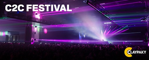 CLAYPAKY ACCENDE L’EDIZIONE DA RECORD DEL C2C FESTIVAL