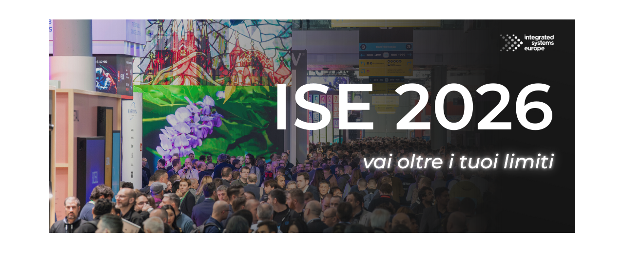 ISE 2026: AUDIOSALES TI ASPETTA ALLA FIERA DELL'AV PIÙ GRANDE AL MONDO