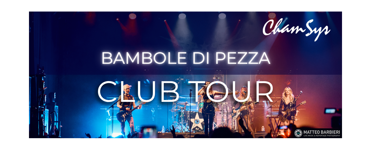 CHAMSYS STADIUM CONNECT IN TOUR: IL WORKFLOW DI DANIELE MALAVASI PER LE BAMBOLE DI PEZZA