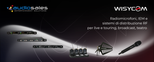 AUDIOSALES E WISYCOM: UNA PARTNERSHIP SEMPRE PIÙ FORTE