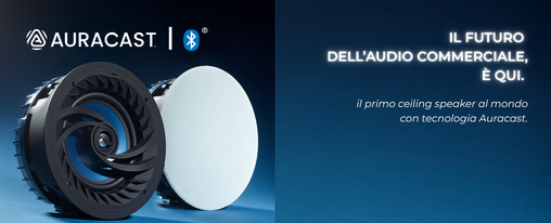 AURACAST RISCRIVE LA STORIA DELL’AUDIO COMMERCIALE