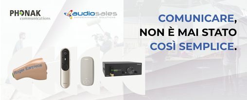 L'AUDIO INVISIBILE PER LA TV E LO SPETTACOLO: AUDIOSALES DISTRIBUISCE LA LINEA PHONAK ROGER EARPIECE